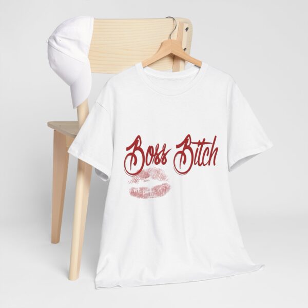 Boss Bitch T-Shirt - Slay All Day - Unisex Heavy Cotton Tee - Image 6